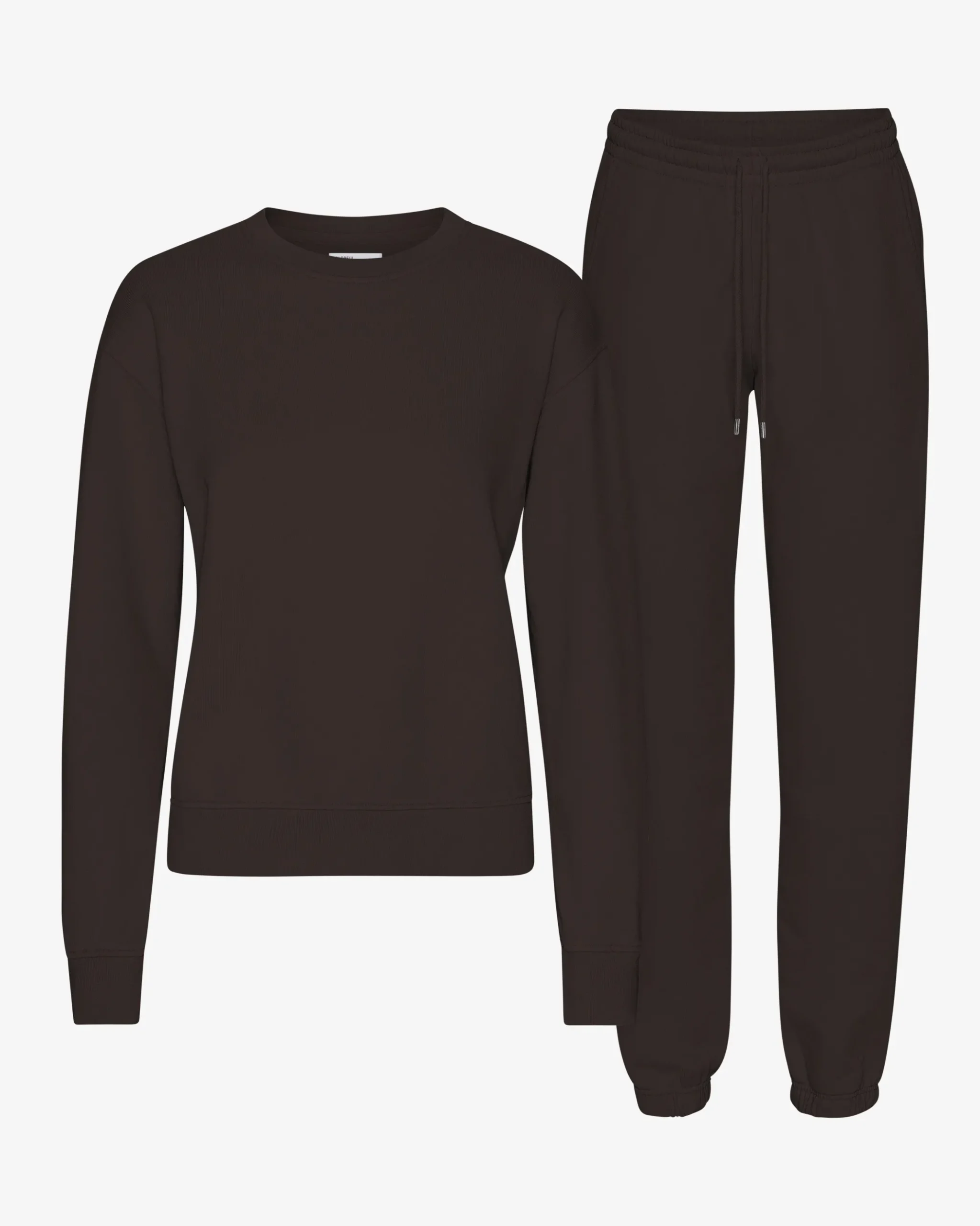 Organic Classic Sweatsuit - Coffee Brown