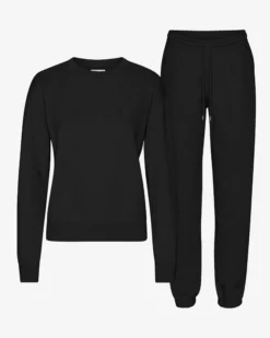 Organic Classic Sweatsuit - Deep Black