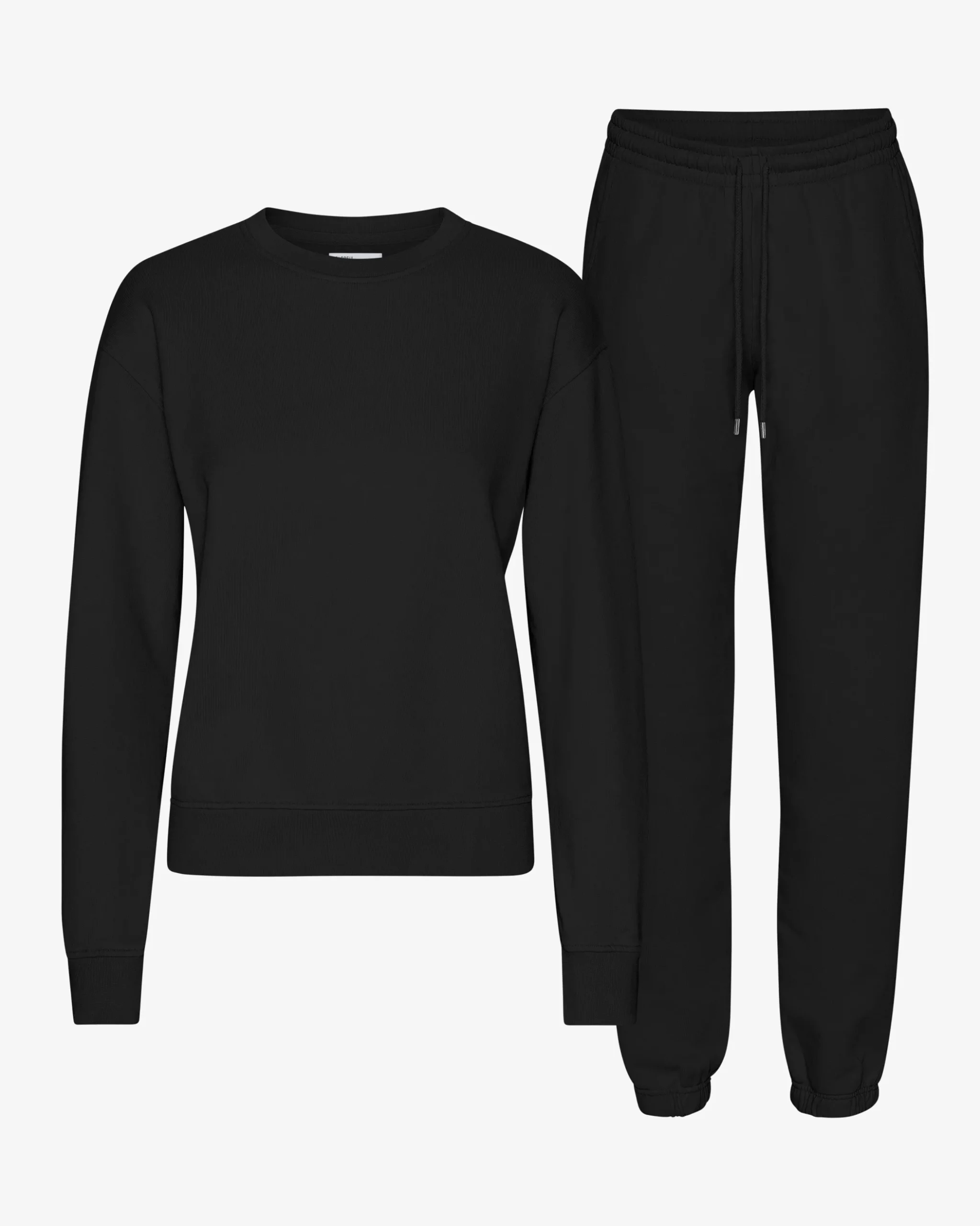 Organic Classic Sweatsuit - Deep Black