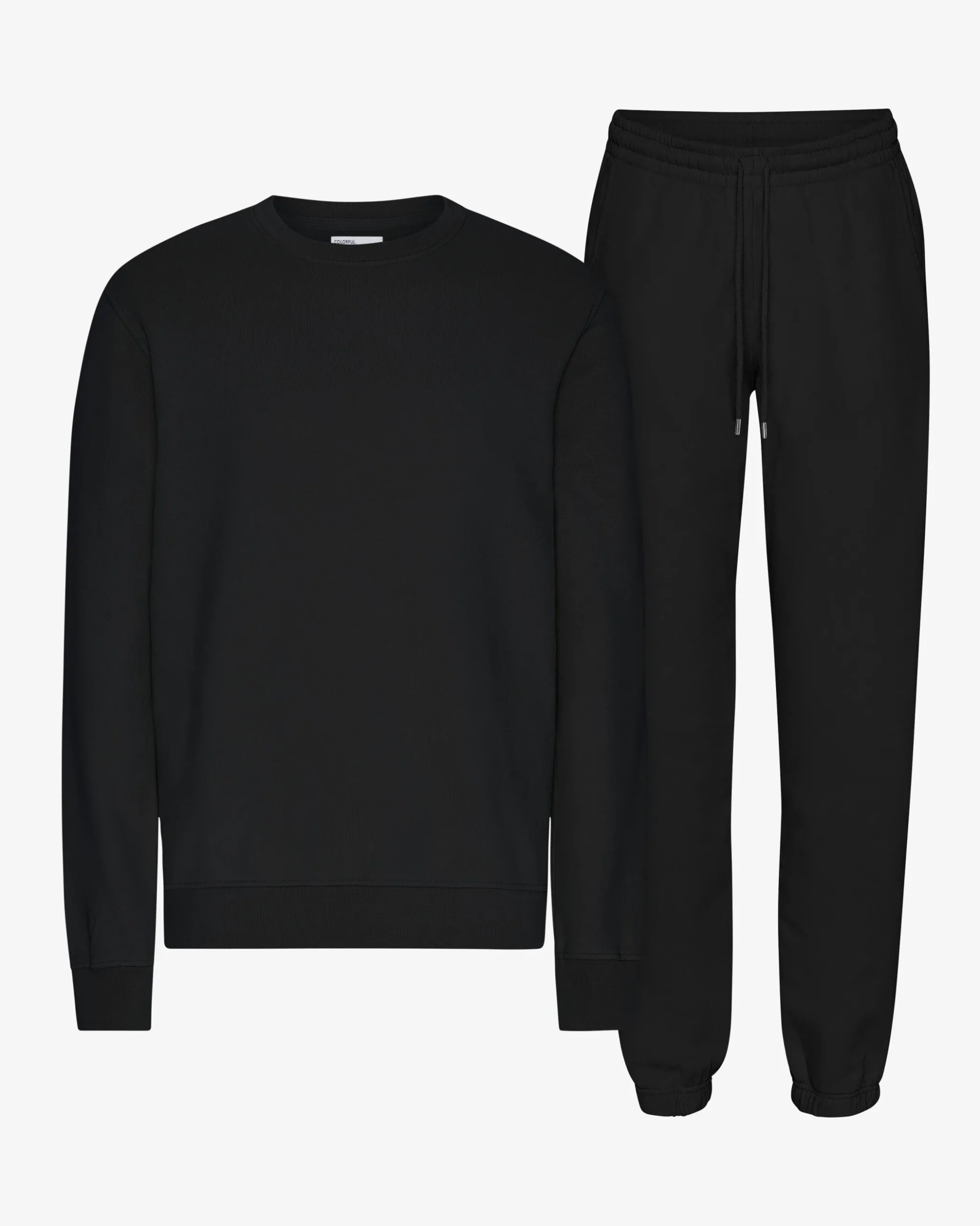 Organic Classic Sweatsuit - Deep Black