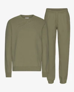 Organic Classic Sweatsuit - Dusty Olive
