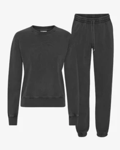 Organic Classic Sweatsuit - Faded Black