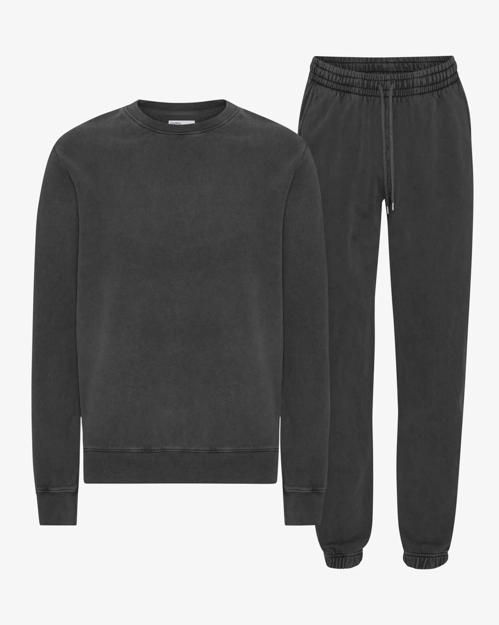 Organic Classic Sweatsuit - Faded Black
