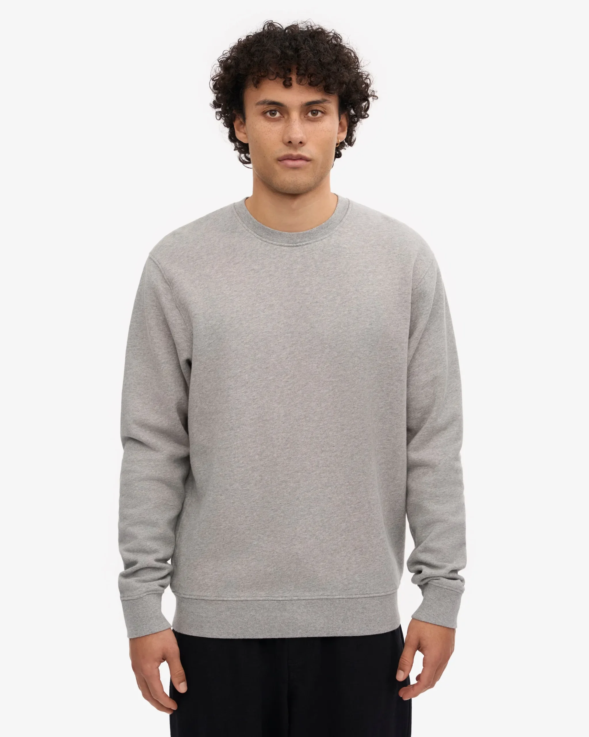 Organic Classic Sweatsuit - Heather Grey