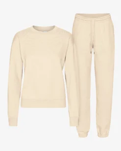 Organic Classic Sweatsuit - Ivory White