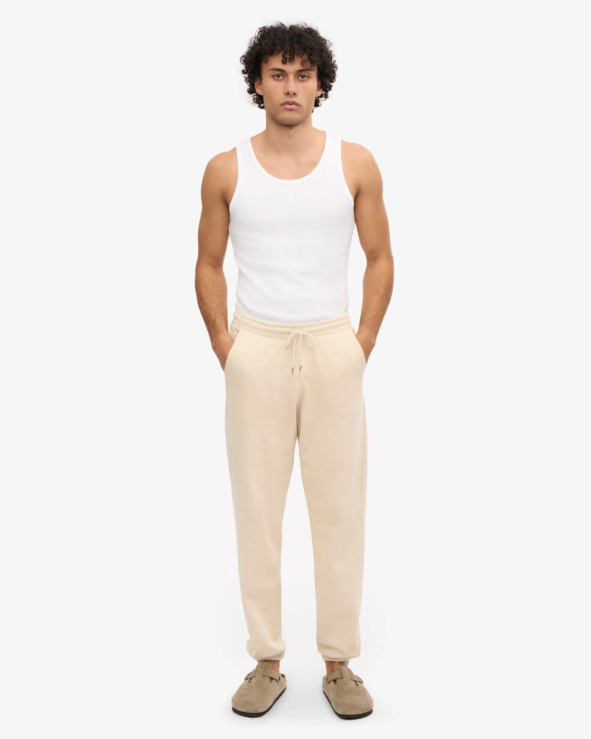 Organic Classic Sweatsuit - Ivory White