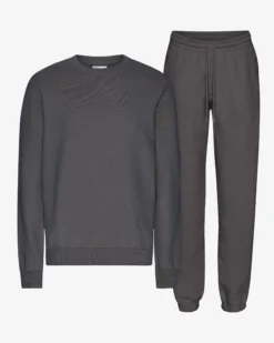Organic Classic Sweatsuit - Lava Grey