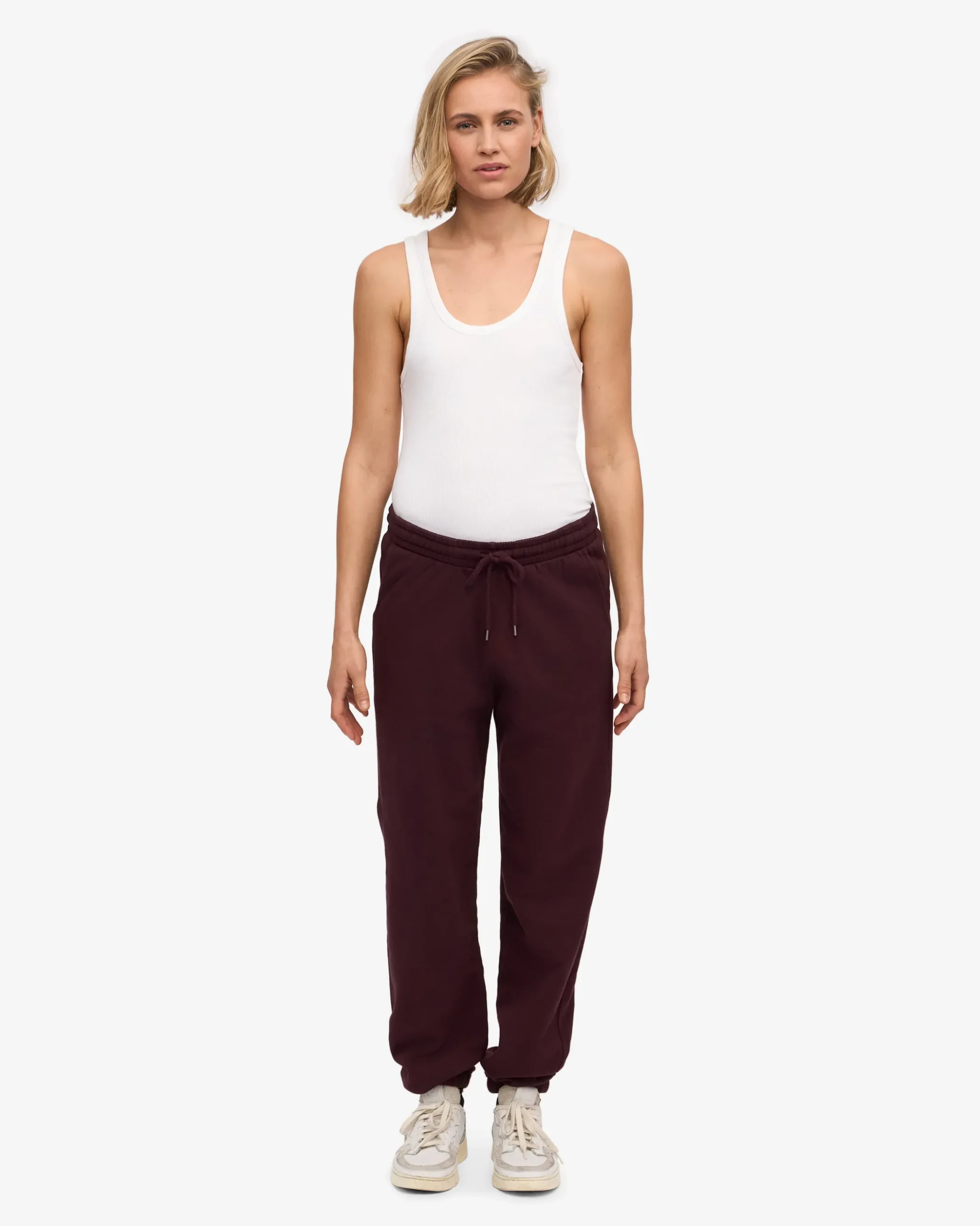 Organic Classic Sweatsuit - Oxblood Red