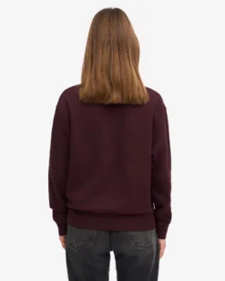 Organic Classic Sweatsuit - Oxblood Red