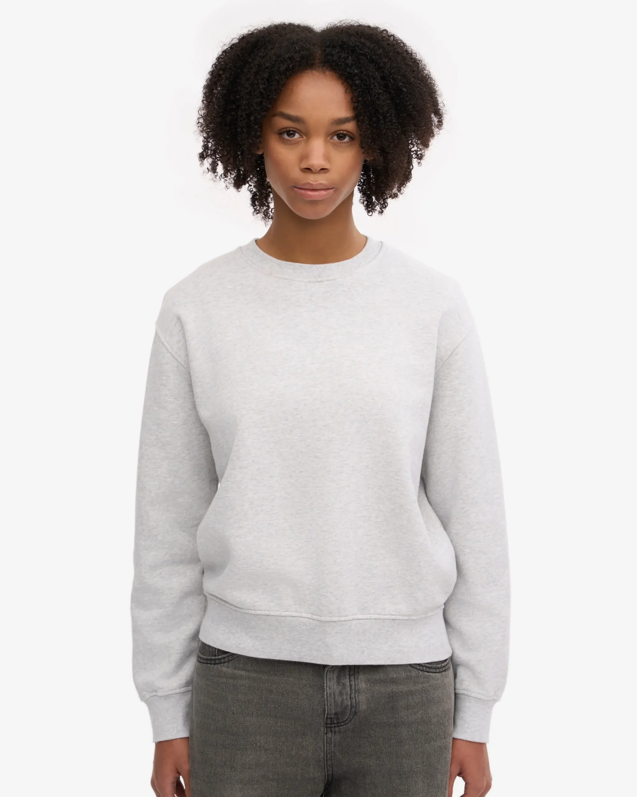 Organic Classic Sweatsuit - Snow Melange