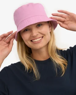 Organic Cotton Bucket Hat - Cherry Blossom