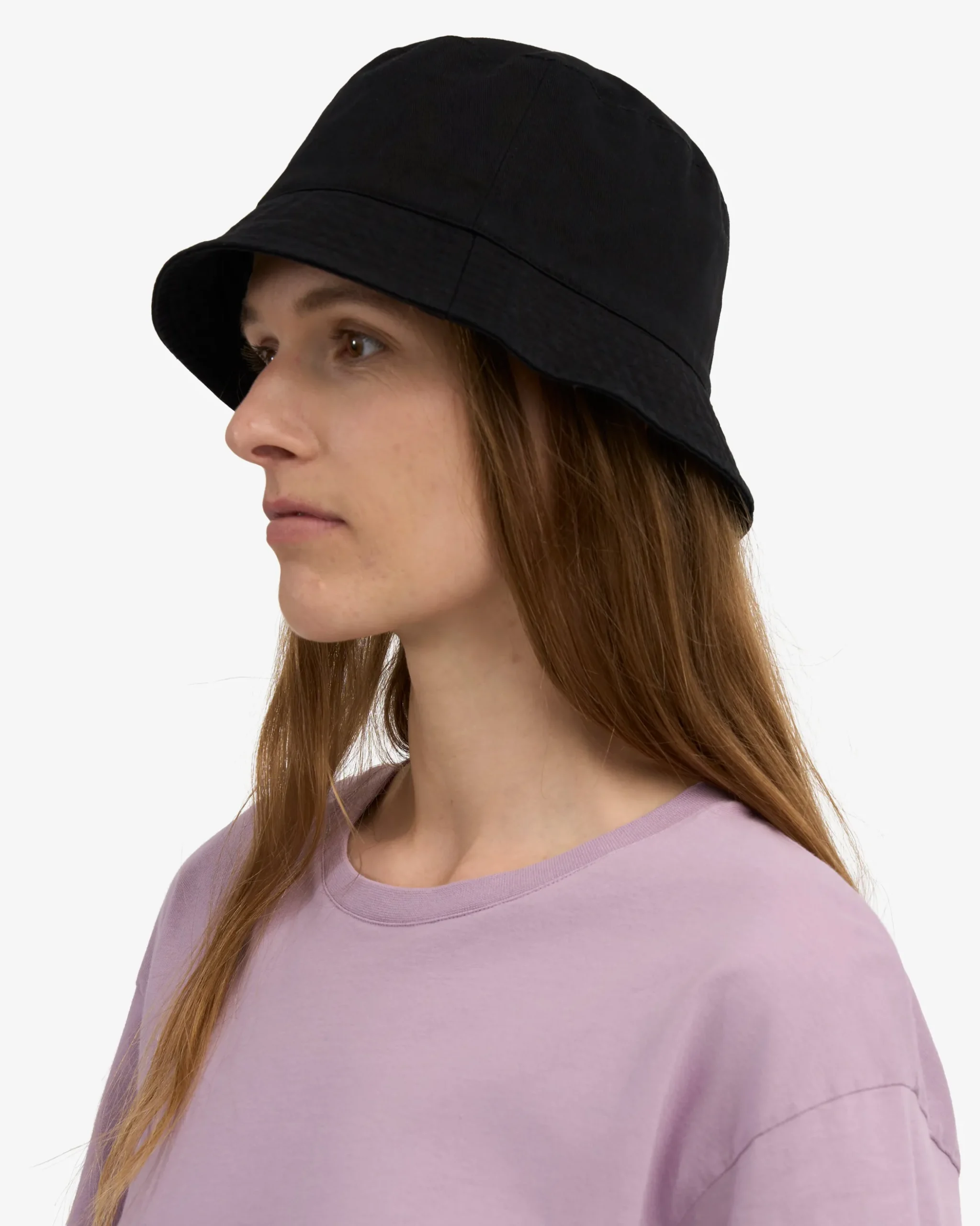 Organic Cotton Bucket Hat - Deep Black