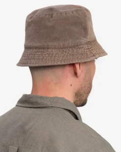 Organic Cotton Bucket Hat - Faded Khaki