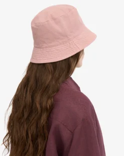 Organic Cotton Bucket Hat - Faded Pink