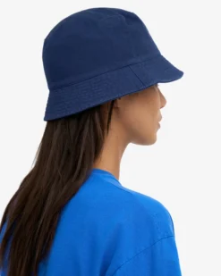 Organic Cotton Bucket Hat - Marine Blue