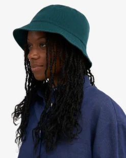 Organic Cotton Bucket Hat - Ocean Green