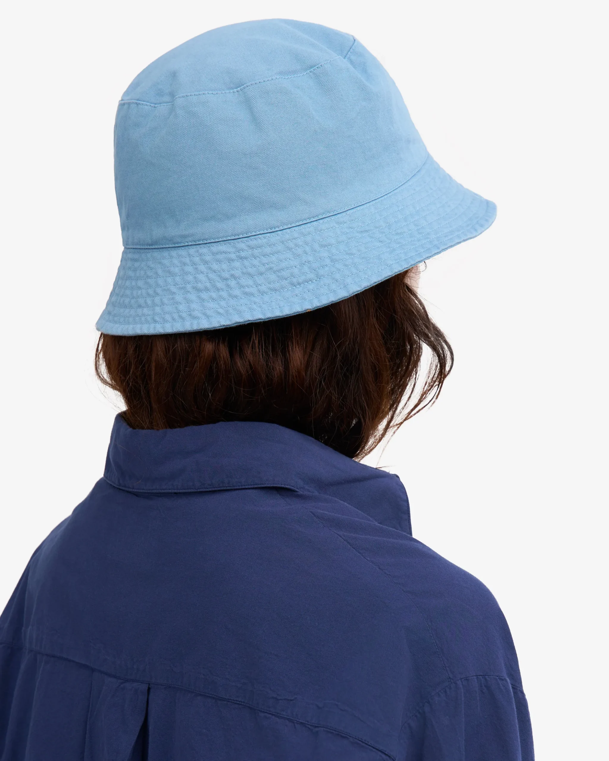 Organic Cotton Bucket Hat - Seaside Blue