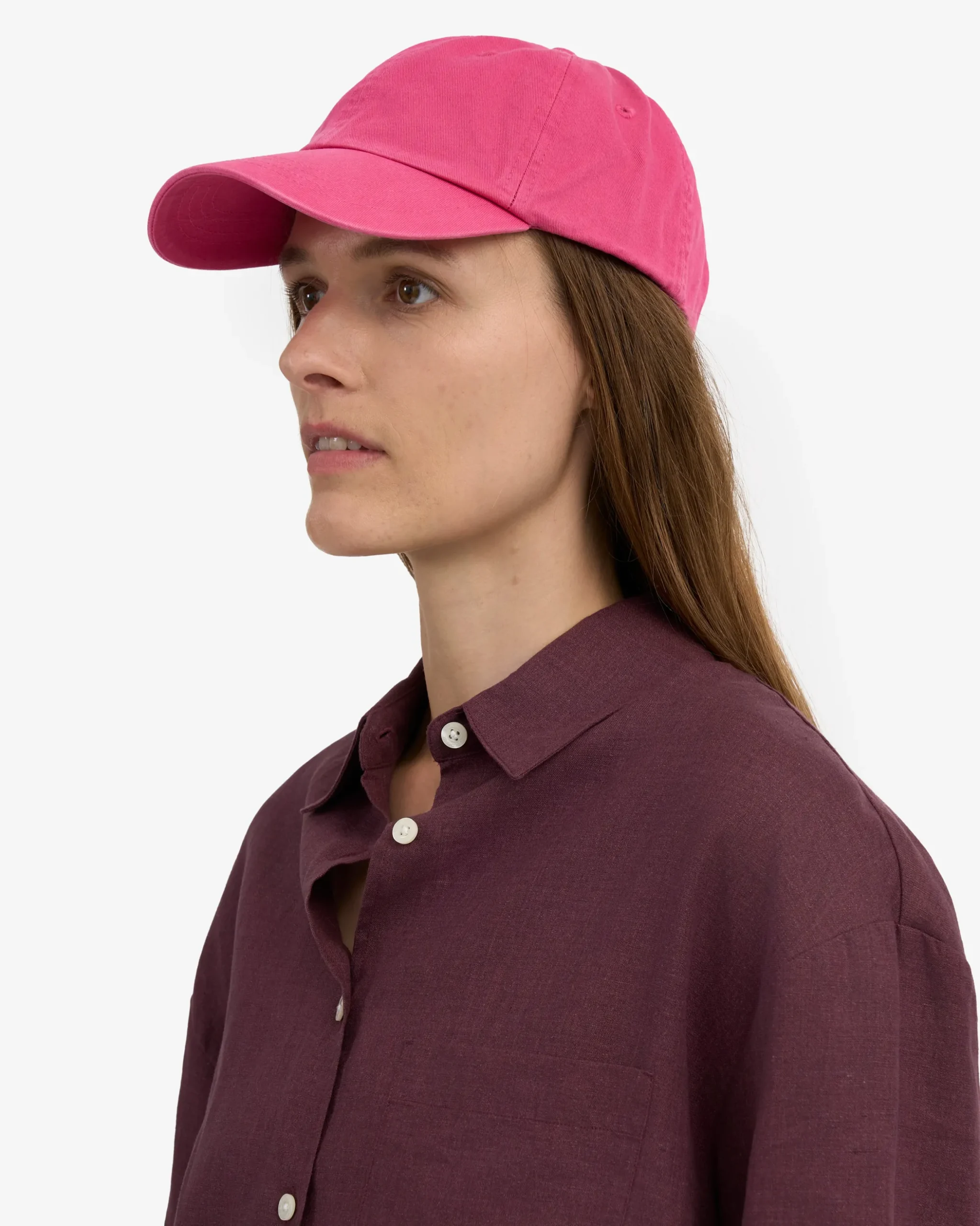 Organic Cotton Cap - Bubblegum Pink