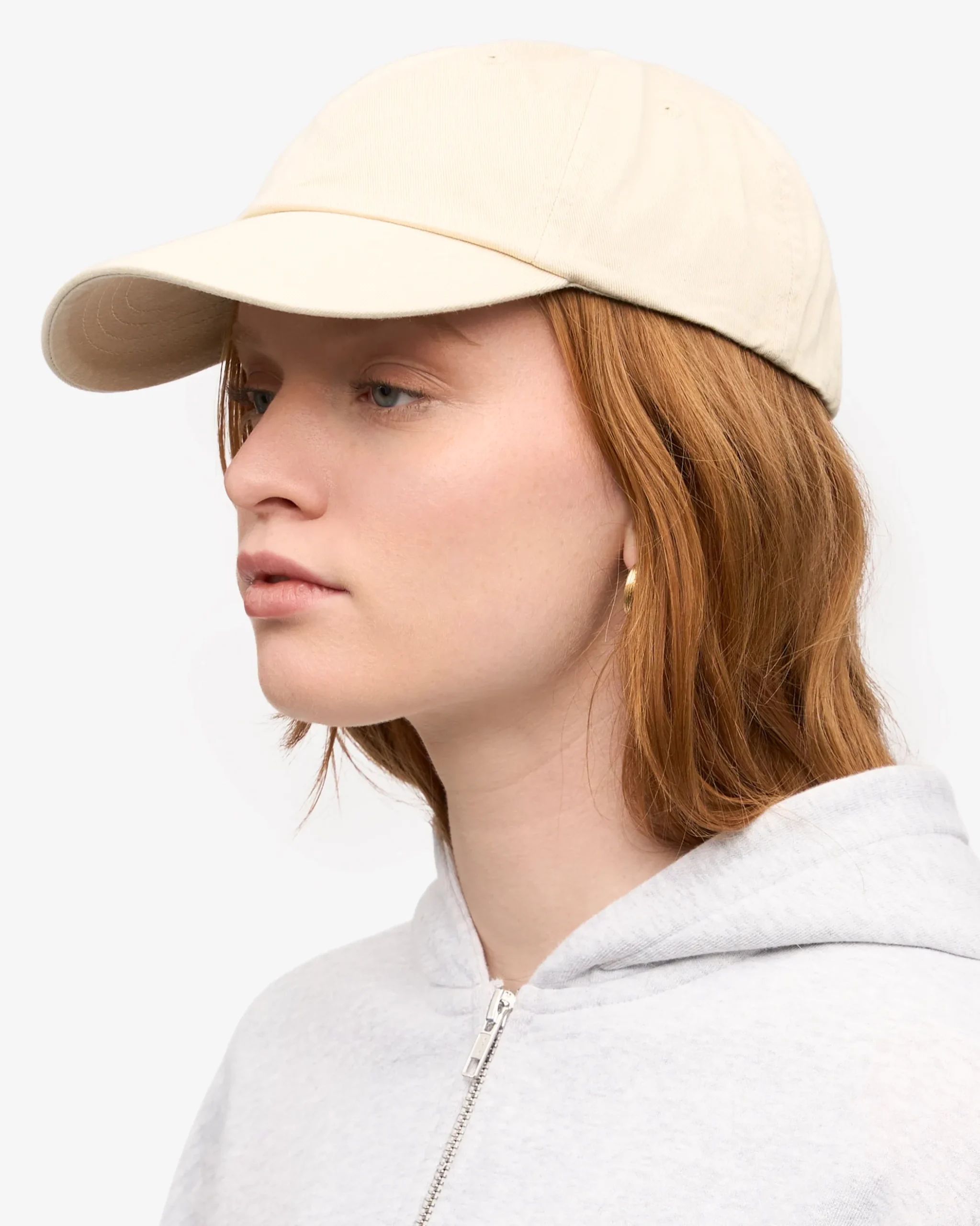 Organic Cotton Cap - Ivory White
