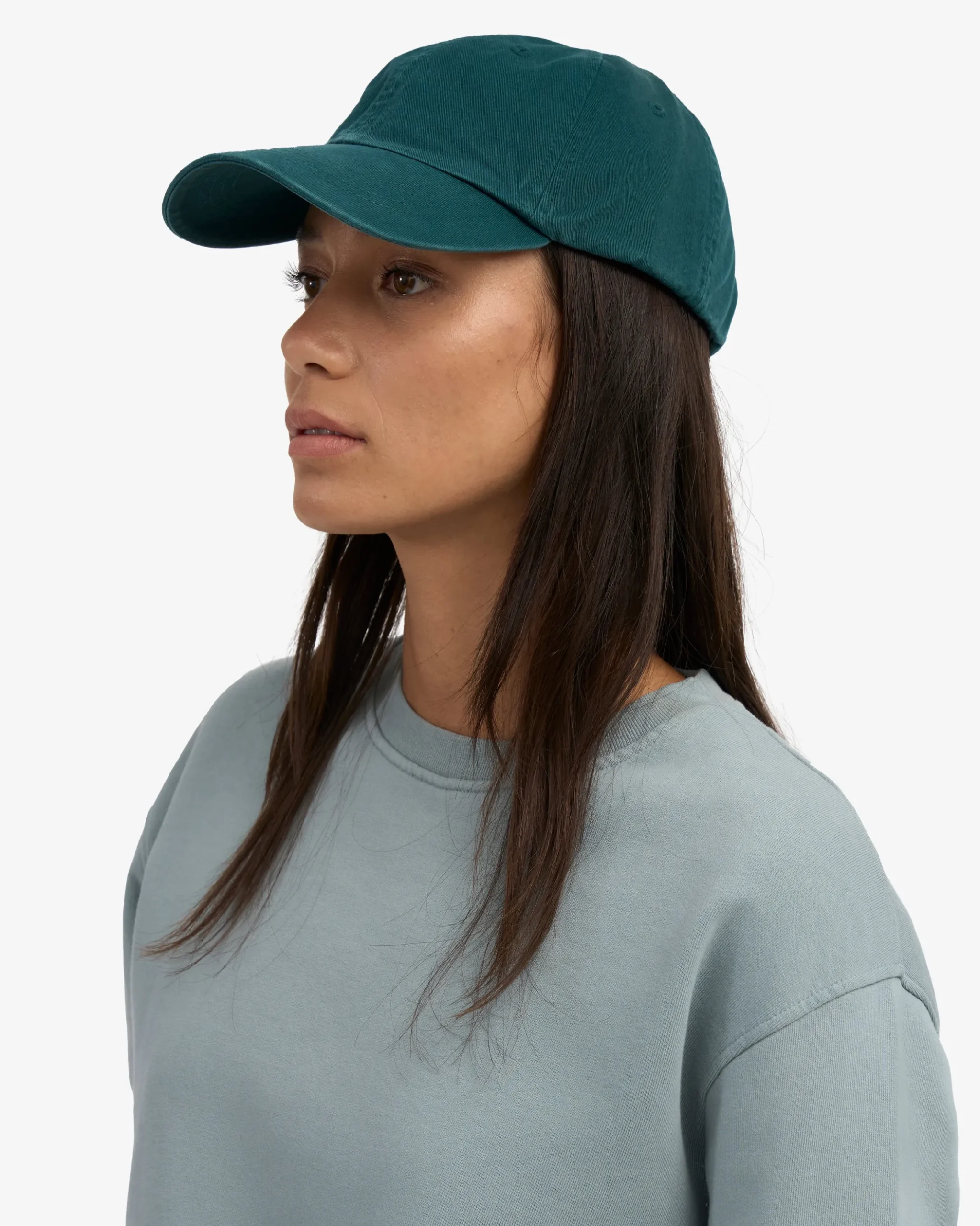 Organic Cotton Cap - Ocean Green