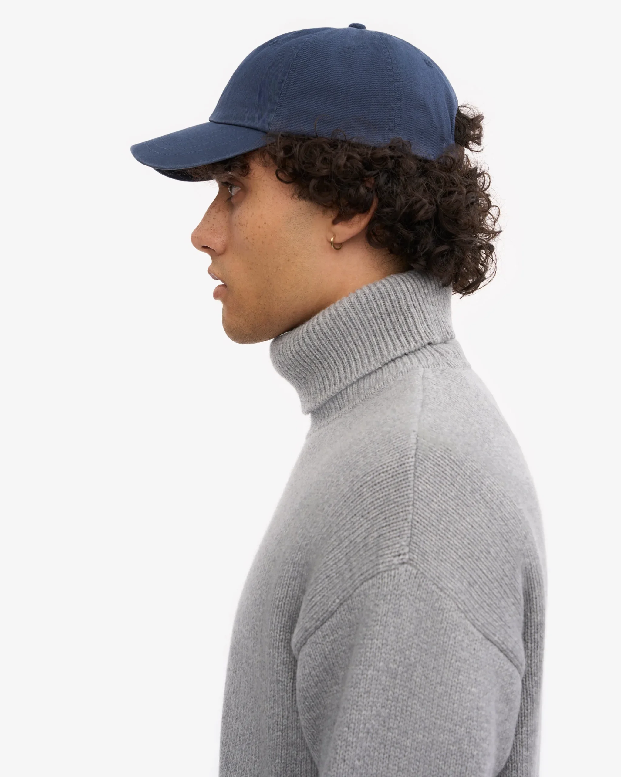 Organic Cotton Cap - Petrol Blue