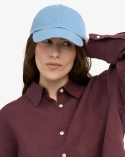Organic Cotton Cap - Seaside Blue