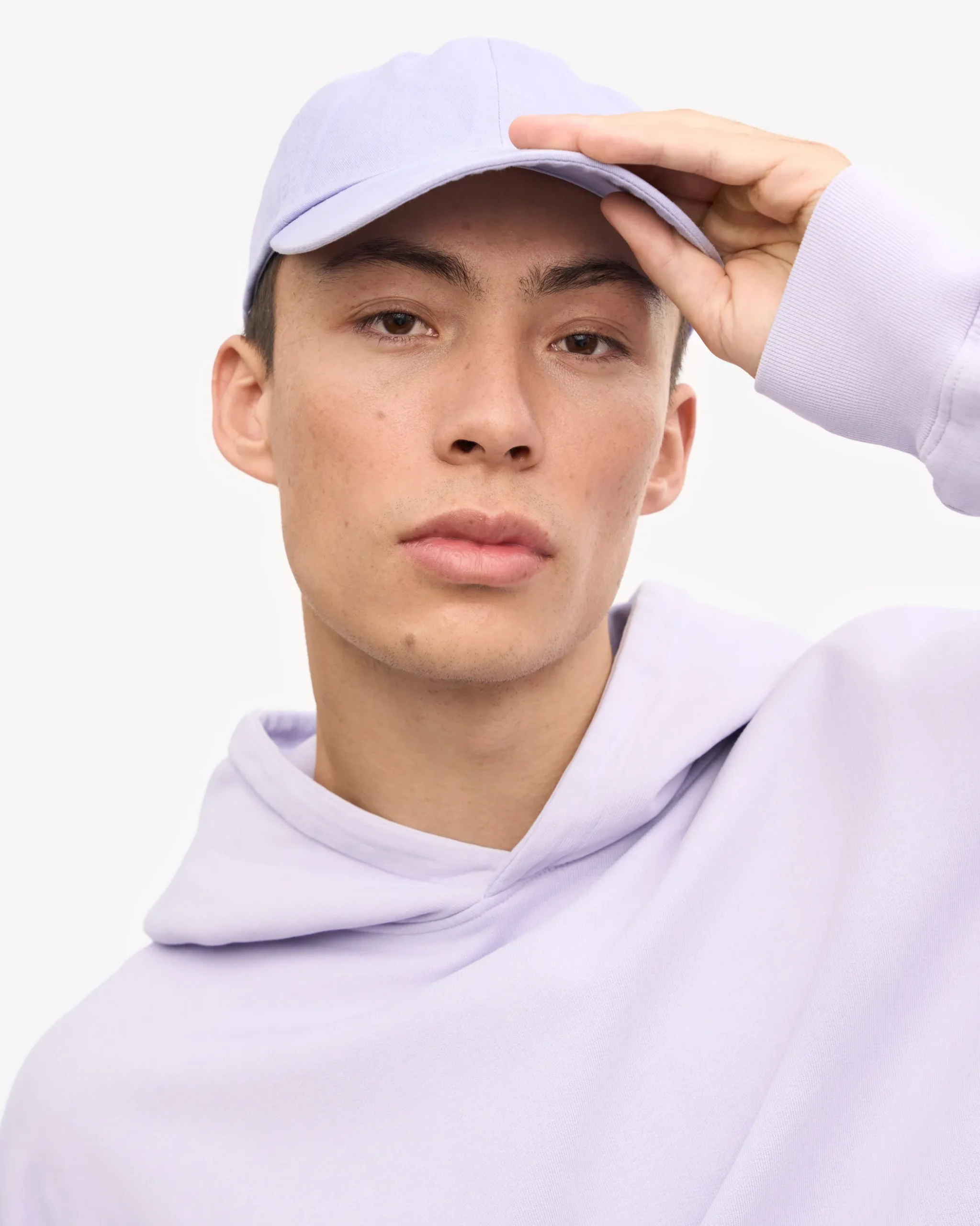 Organic Cotton Cap - Soft Lavender