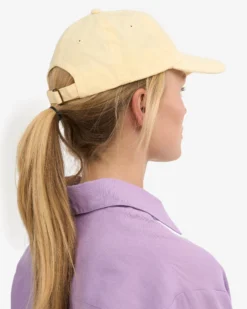 Organic Cotton Cap - Soft Yellow