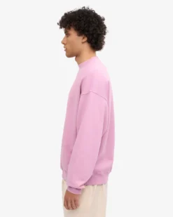 Organic Oversized Crew - Cherry Blossom