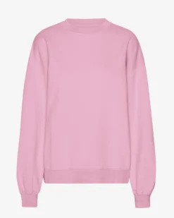 Organic Oversized Crew - Cherry Blossom