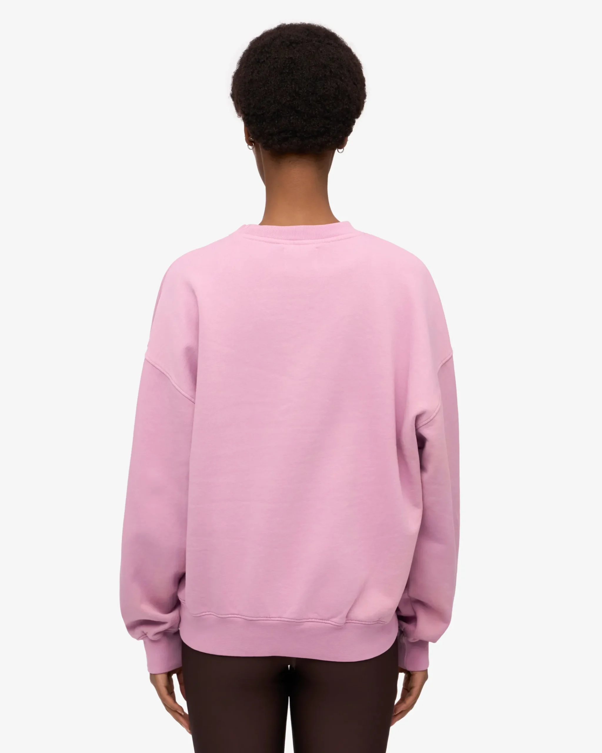 Organic Oversized Crew - Cherry Blossom