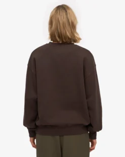 Organic Oversized Crew - Coffee Brown