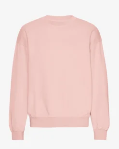 Organic Oversized Crew - Faded Pink