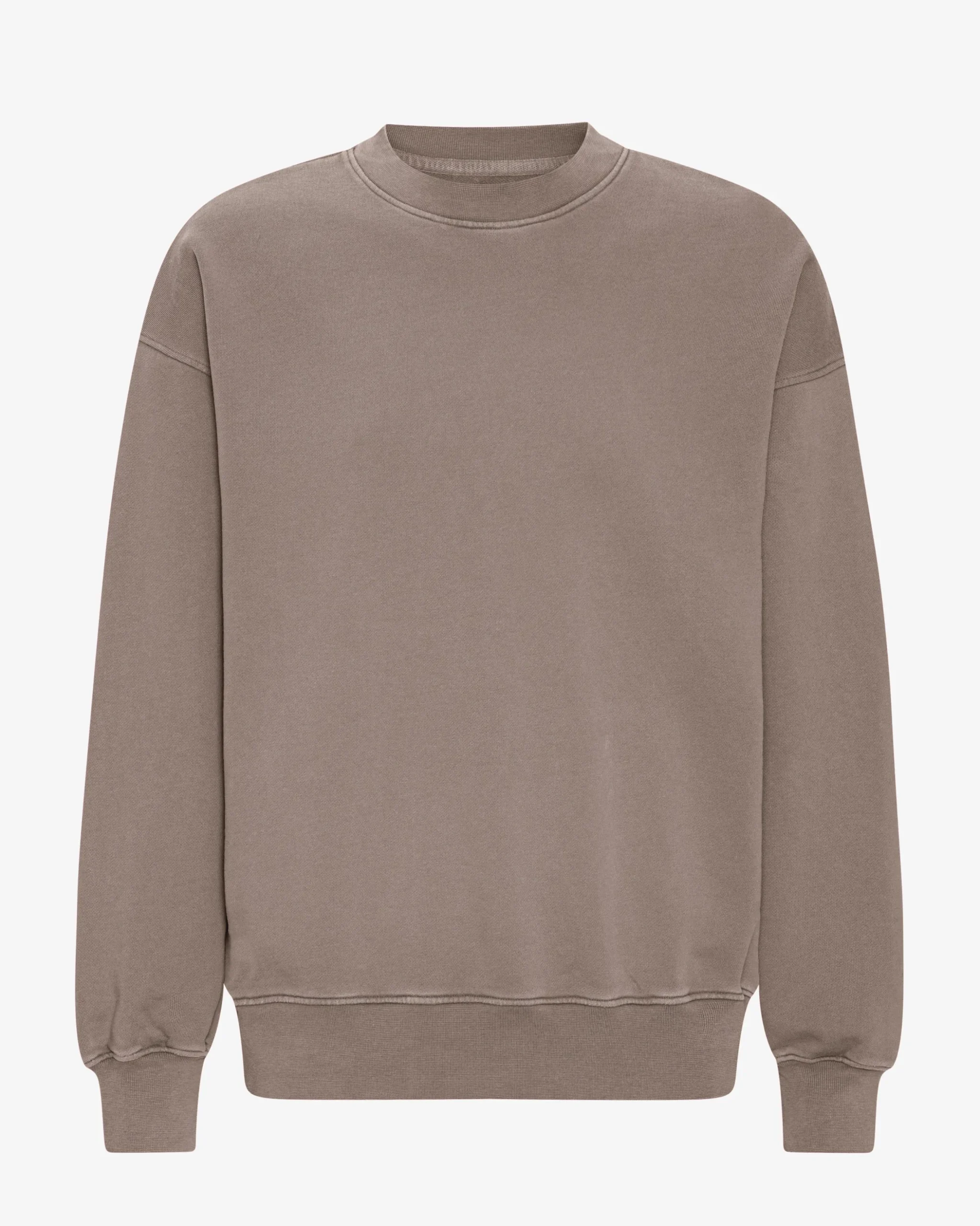 Organic Oversized Crew - Faded Khaki