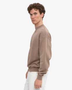 Organic Oversized Crew - Faded Khaki