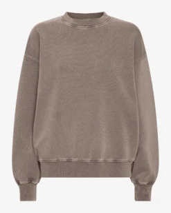 Organic Oversized Crew - Faded Khaki