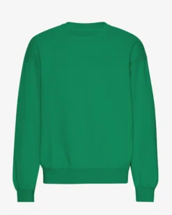 Organic Oversized Crew - Kelly Green