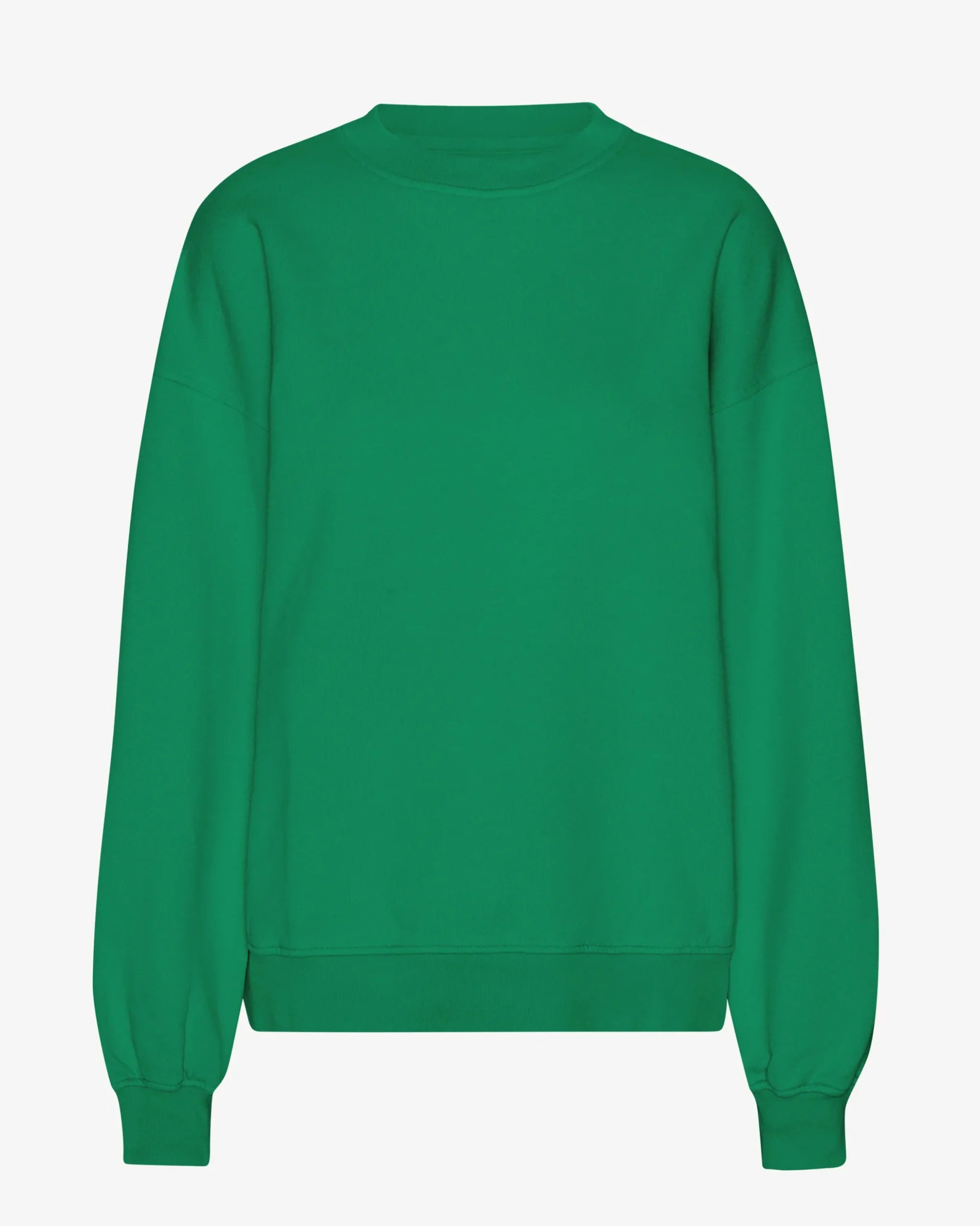Organic Oversized Crew - Kelly Green