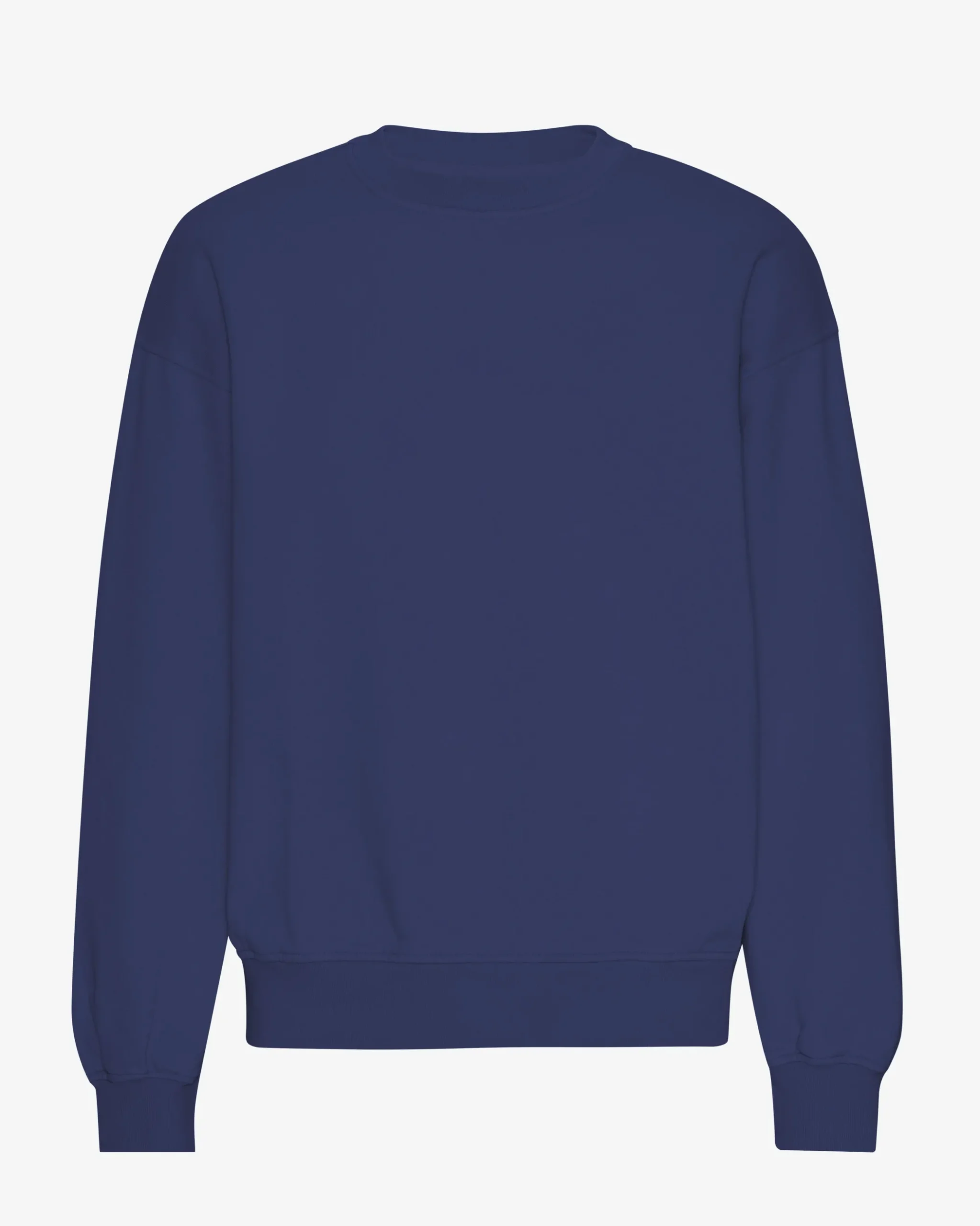 Organic Oversized Crew - Marine Blue