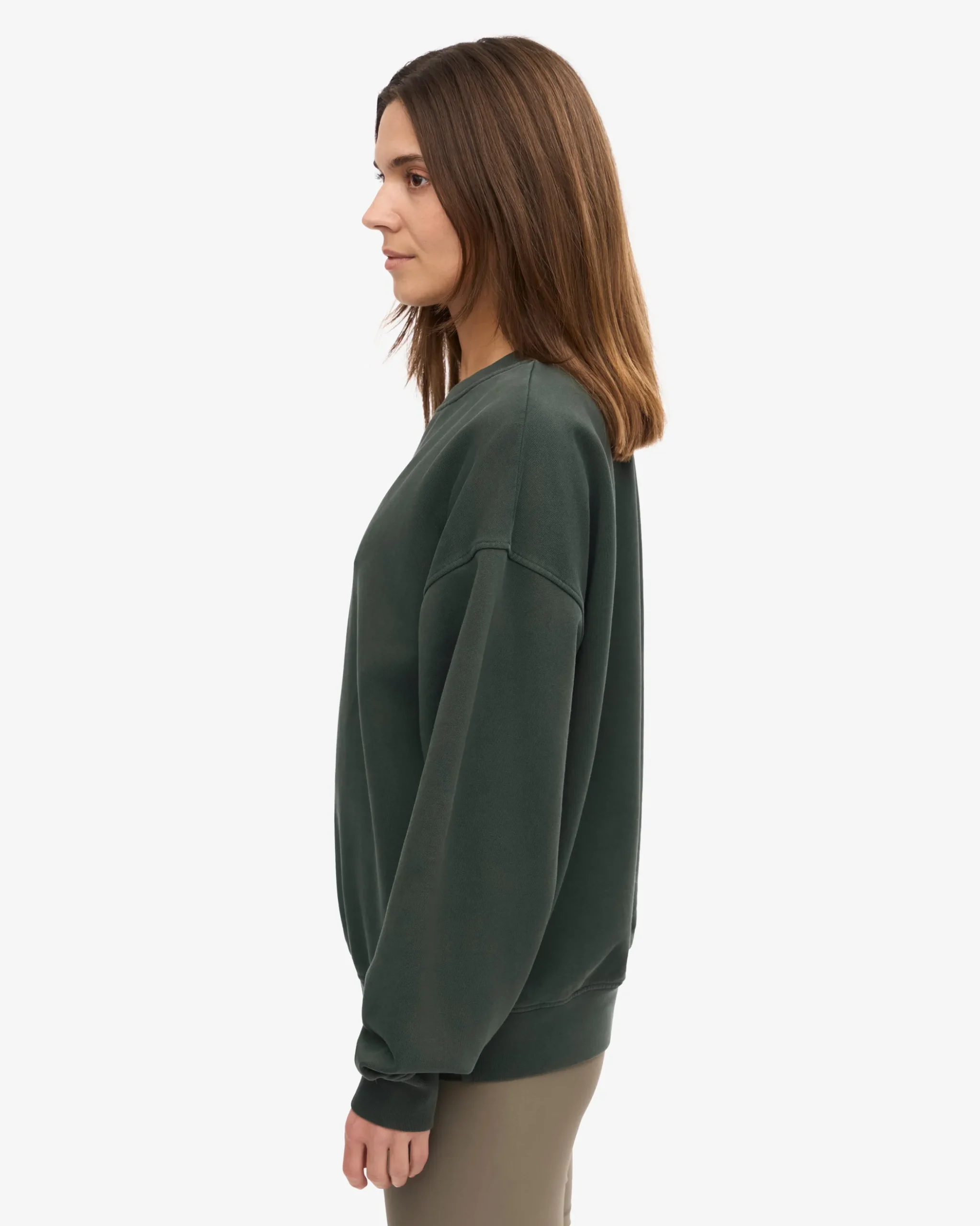 Organic Oversized Crew - Midnight Forest