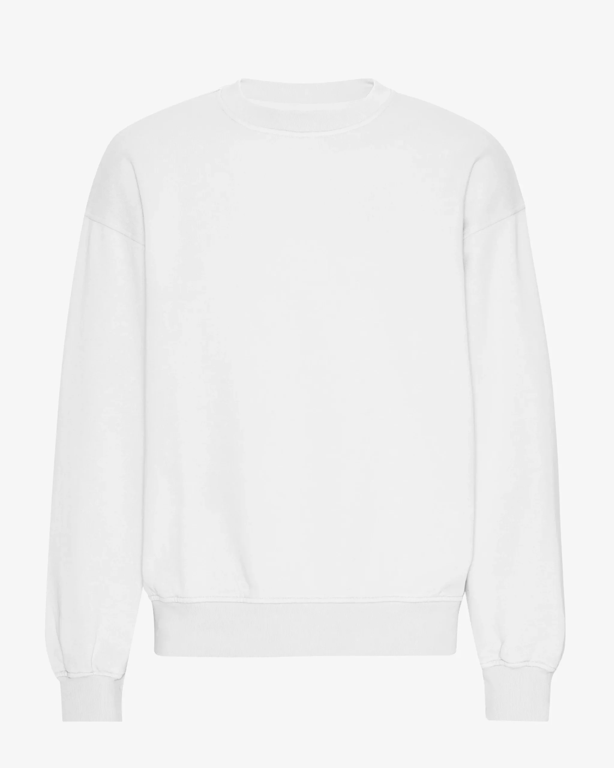 Organic Oversized Crew - Optical White