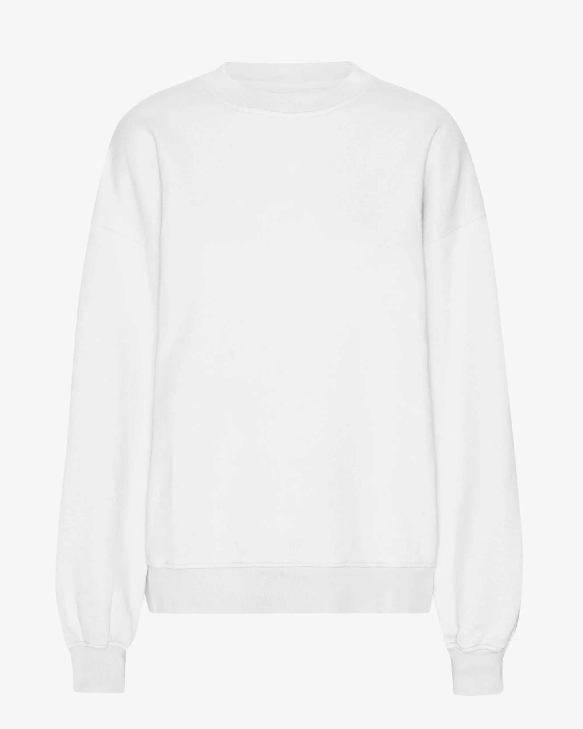 Organic Oversized Crew - Optical White