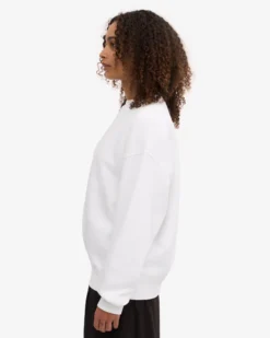 Organic Oversized Crew - Optical White