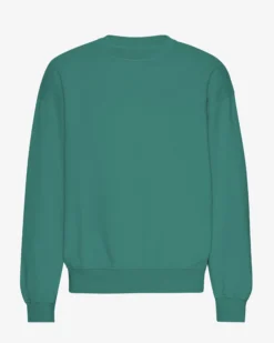 Organic Oversized Crew - Pine Green