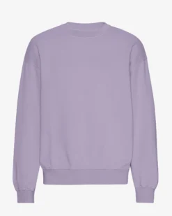 Organic Oversized Crew - Purple Jade