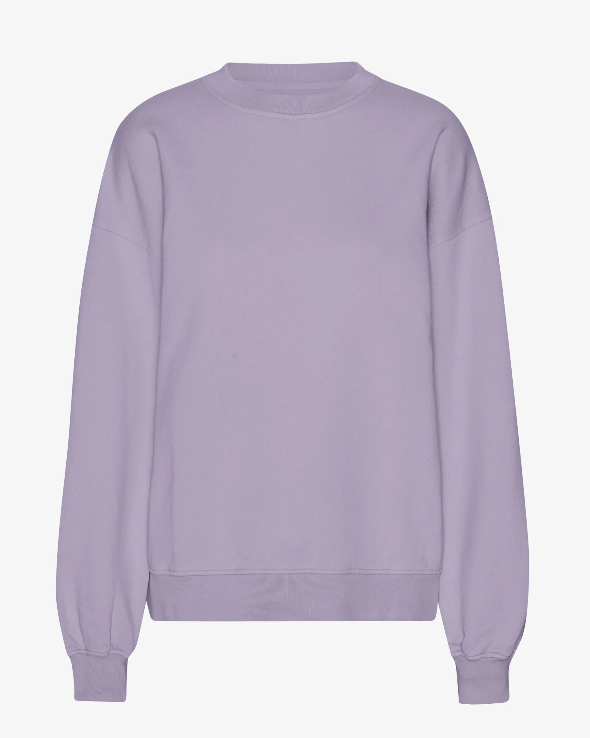 Organic Oversized Crew - Purple Jade