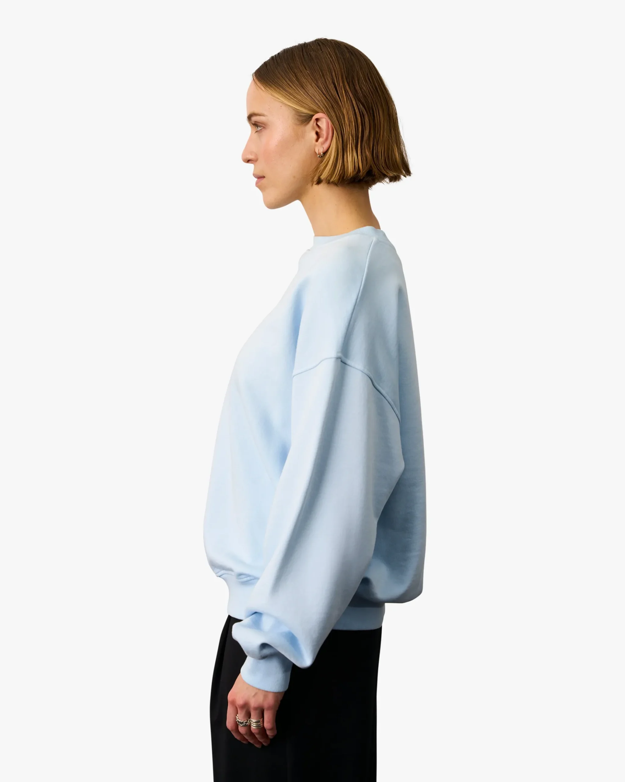 Organic Oversized Crew - Sahara Camel
