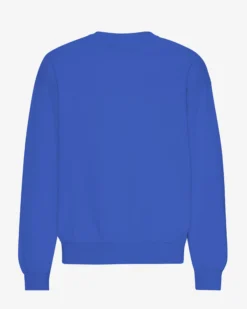 Organic Oversized Crew - Sapphire Blue