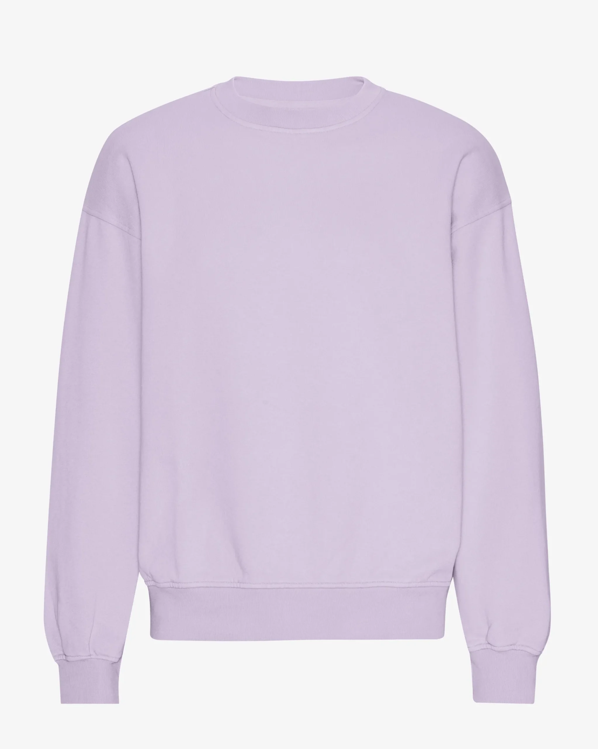 Organic Oversized Crew - Soft Lavender
