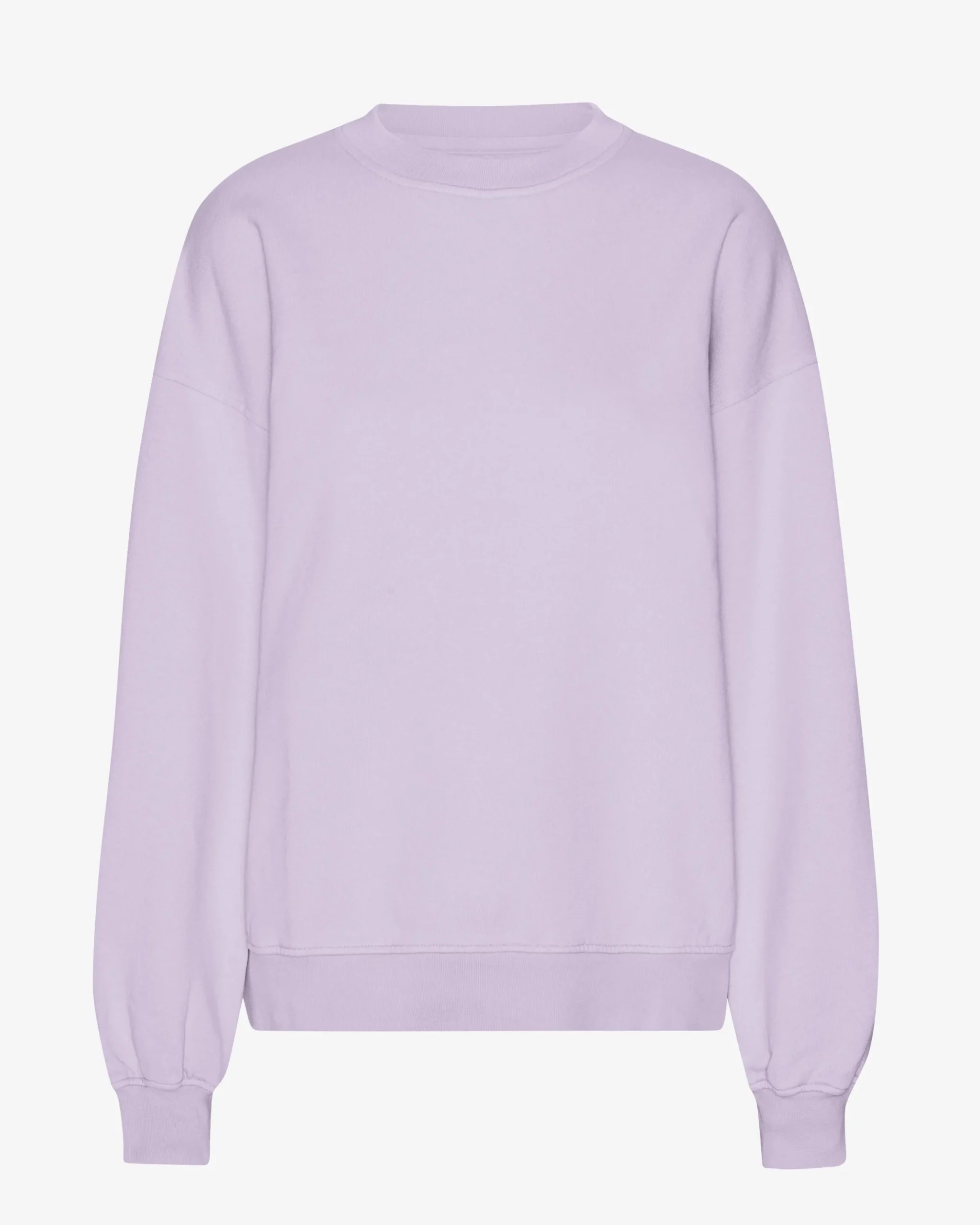 Organic Oversized Crew - Soft Lavender